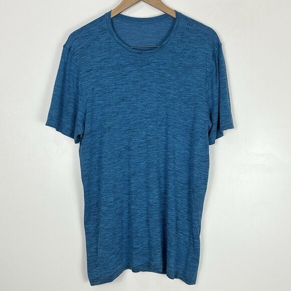 Lululemon Other - Lululemon Metal Vent Tech short Sleeves Tee Shirt Mens Turquoise Blue Size XL